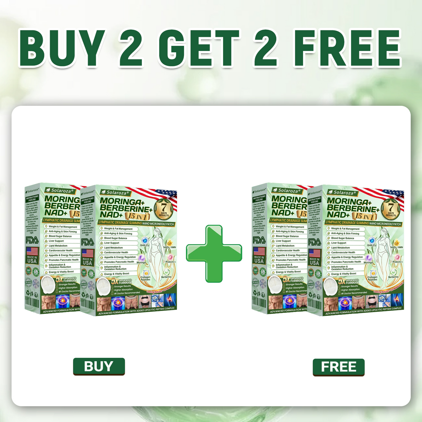 ๐ฟOfficial Store | ๐ Solarozaยฎ Moringa & Berberine 15-IN-1 Advanced Nano Microneedle Patch (Once Daily, visible changes in 7 days) โ
Obesity, Diabetes, Sleep Apnea, And Joint Issues