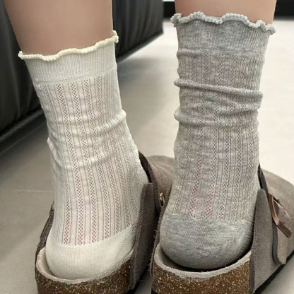 Official Store – Breathable Cotton Socks | Designed for Comfort, Styled for You 🌸