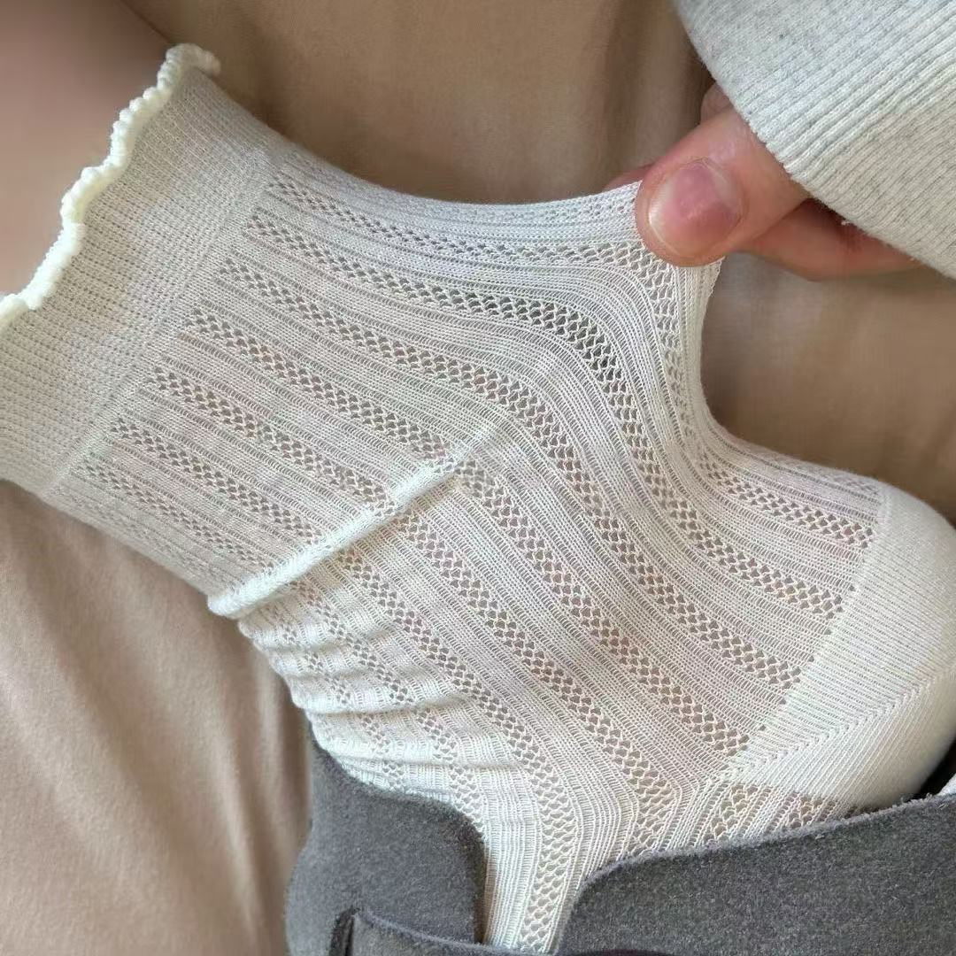 Official Store – Breathable Cotton Socks | Designed for Comfort, Styled for You 🌸