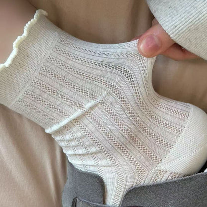 Official Store – Breathable Cotton Socks | Designed for Comfort, Styled for You 🌸