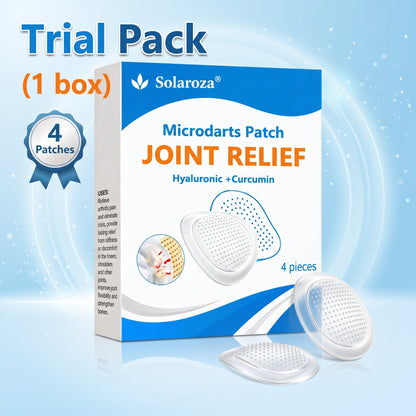 Solaroza® Microneedle Patch: Deep Relief for Stiff Knees & Aching Joints