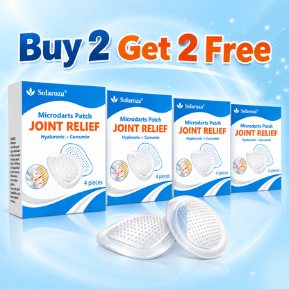Solaroza® Microneedle Patch: Deep Relief for Stiff Knees & Aching Joints