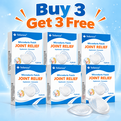 Solaroza® Microneedle Patch: Deep Relief for Stiff Knees & Aching Joints